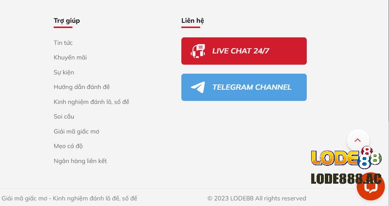 Liên hệ tổng đài Lode88 để được chia sẻ cách đặt cược luôn thắng